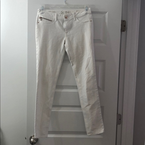 DL1961 Denim - DL1961 white skinny jeans
